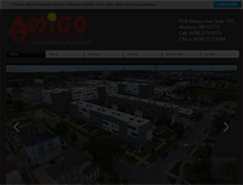 Tablet Screenshot of amigo-construction.com